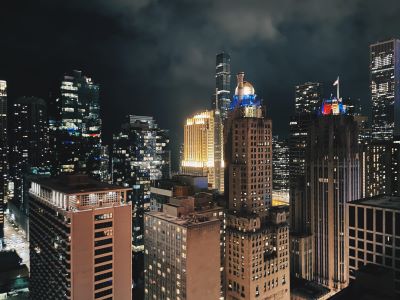 Chicago At Night