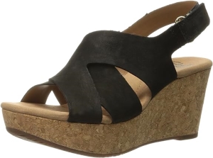 Clarks Wedge Sandals