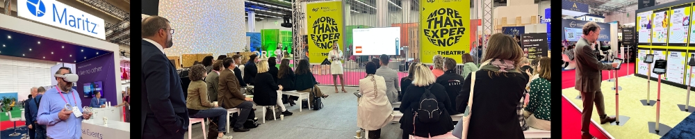 Collage of Maritz Global Events Lab at IMEX Frankfurt