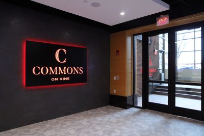 Commons on Vine entrance