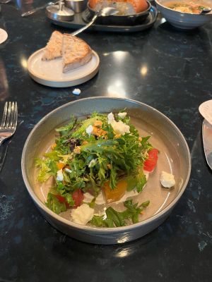 Compressed melon salad at Chef's Table
