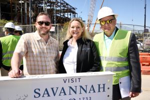 Photo of David Basler, National Association of RV Parks and Campgrounds, at Savannah Convention Center.