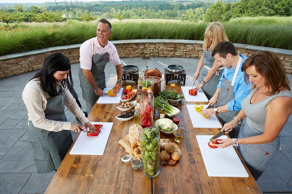 Culinary teambuilding at Landsowne Resort. CREDIT - Landsowne Resort
