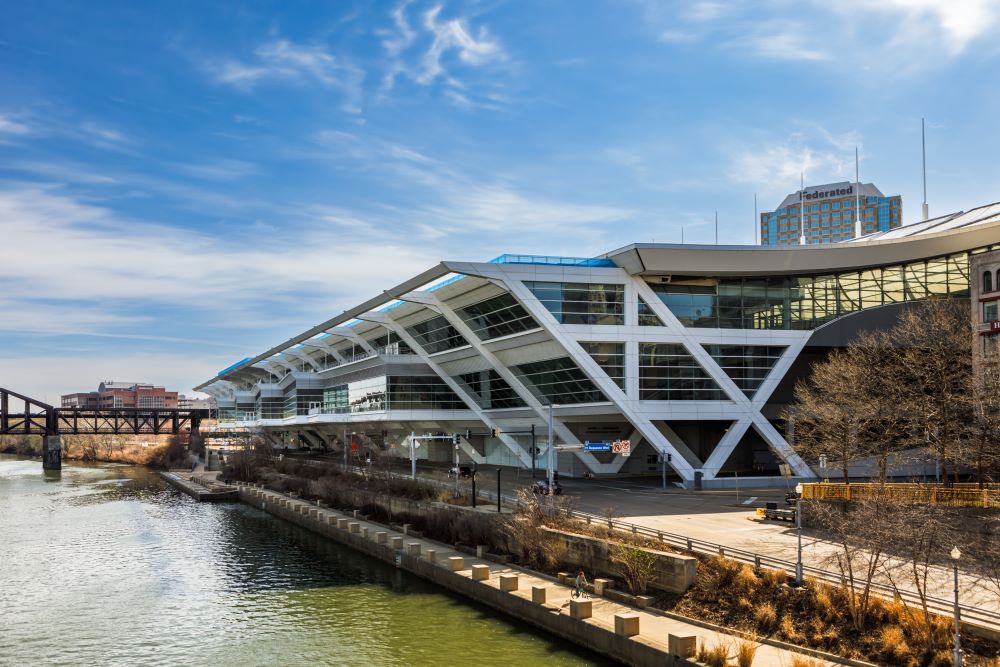 David L. Lawrence Convention Center, Pittsburgh.