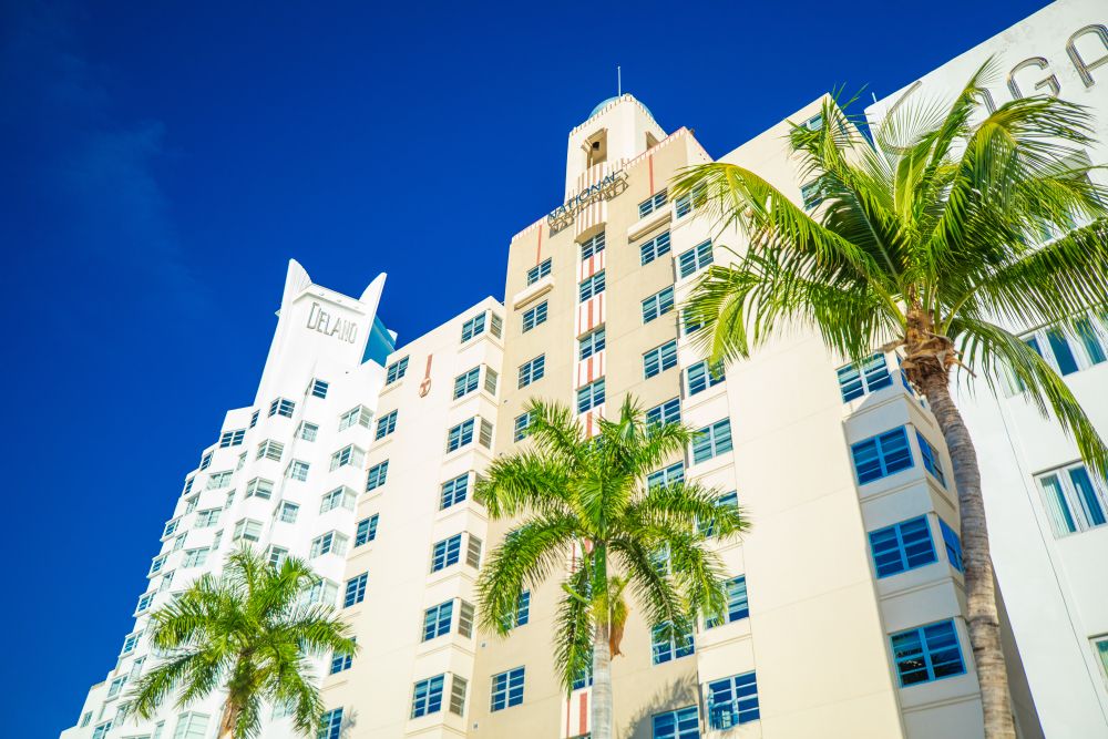 Delano Hotel Miami Beach and National Hotel