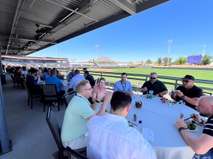 Scottsdale Stadium patio panorama