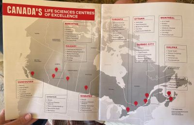 Destination Canada's Life Science Hubs