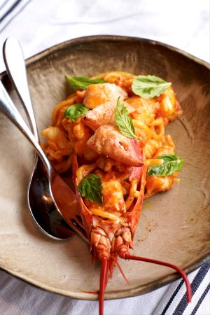 Spaghettini Lobster Fra Diavolo, Dune, Fort Lauderdale
