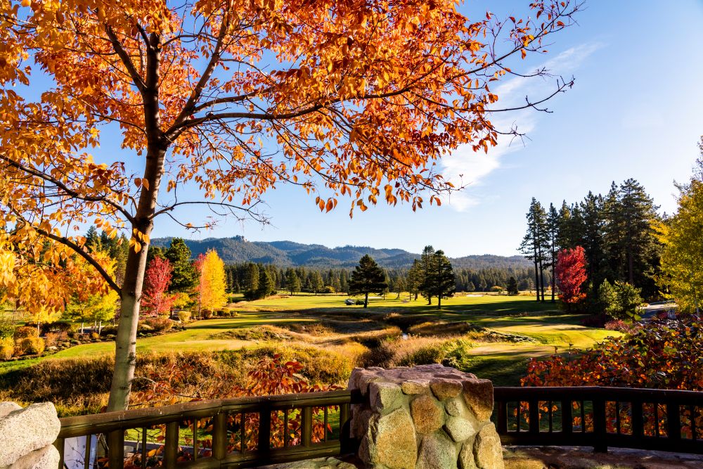 Golf course at Edgewood Tahoe Resort.