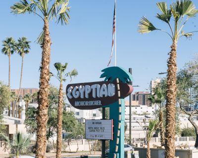 Egyptian Motor Hotel Sign