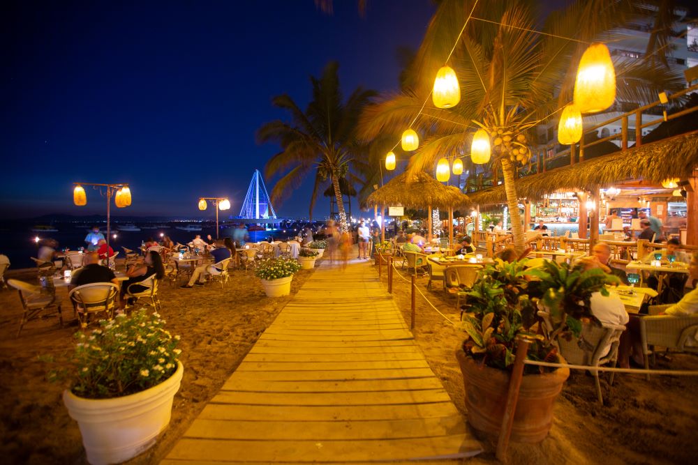 El Dorado at night, Puerto Vallarta