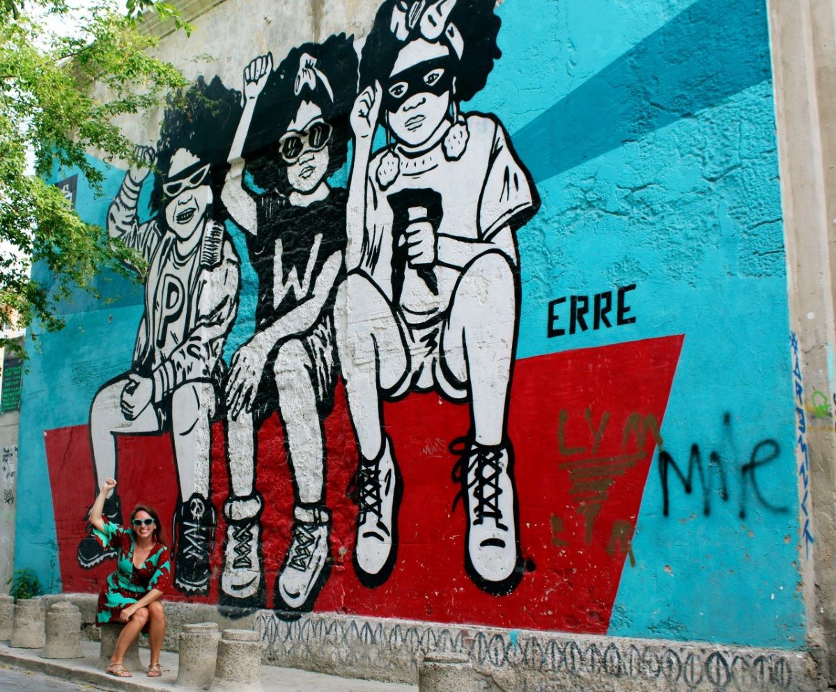 Erre Girl Power Mural