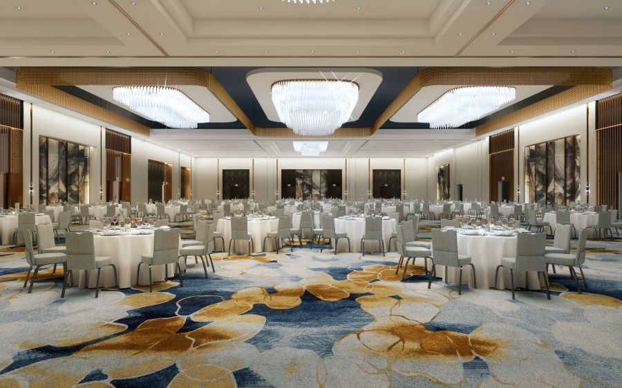 Wind Creek Bethlehem expansion ballroom rendering.