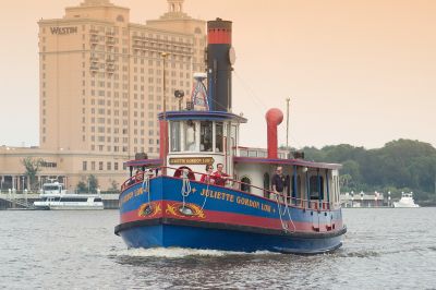 Ferry on the Savannah River