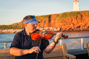 Fiddling Fisherman - Photo by Heather Ogg