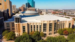 Fort Worth Convention Center aerial image.