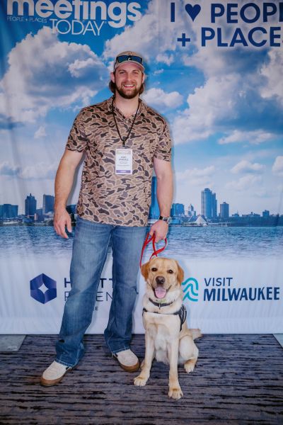 Frank and Joey from Southern Cross Service Dogs