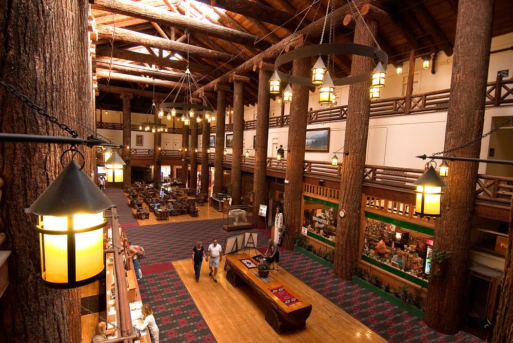 Glacier Park Lodge.