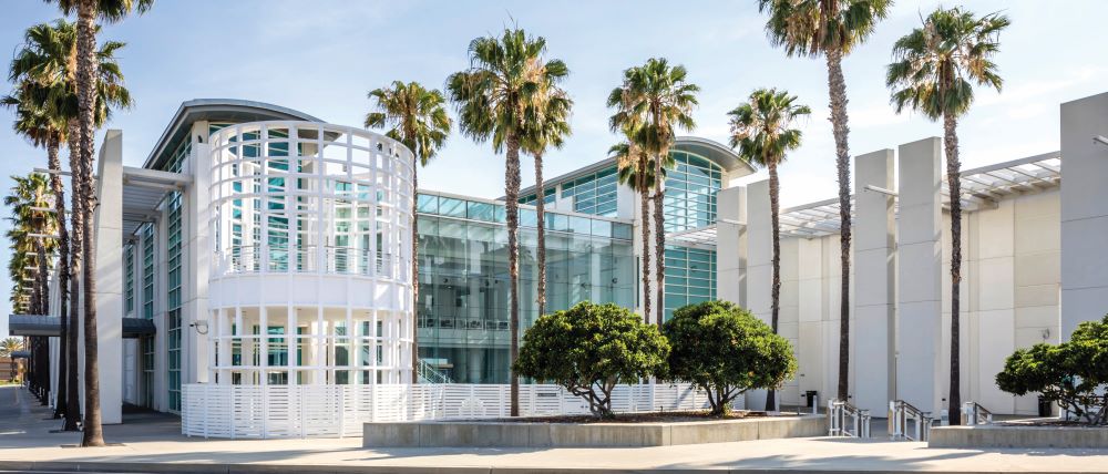 Exterior of the Ontario Convention Center