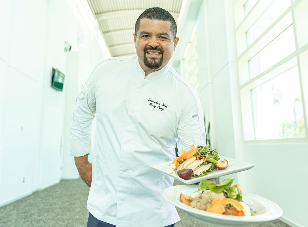 Executive chef at Ontario Convention Center