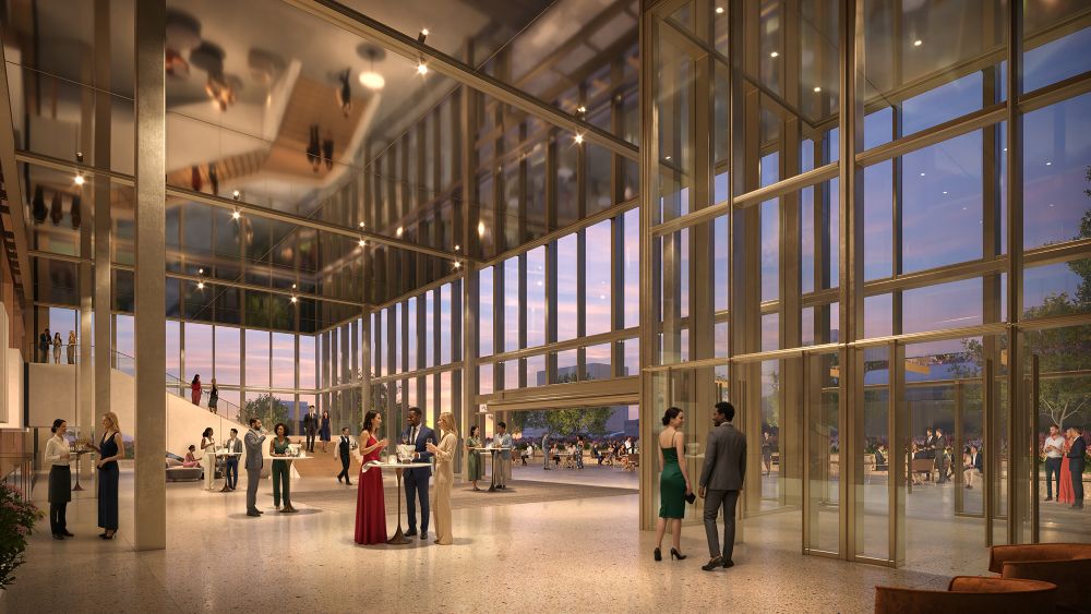 GRB South vestibule rendering