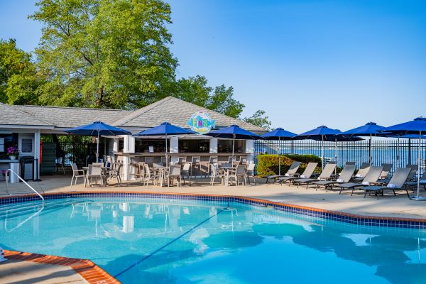 Photo of Grand Traverse Resort and Spa pool area.