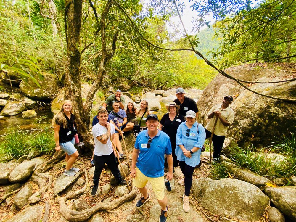 Group Photo in Daintree Rainforest