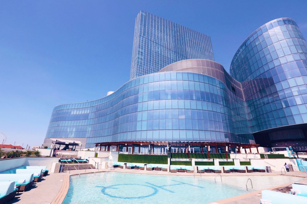 HQ2 Beachclub, Ocean Casino Resort pool.
