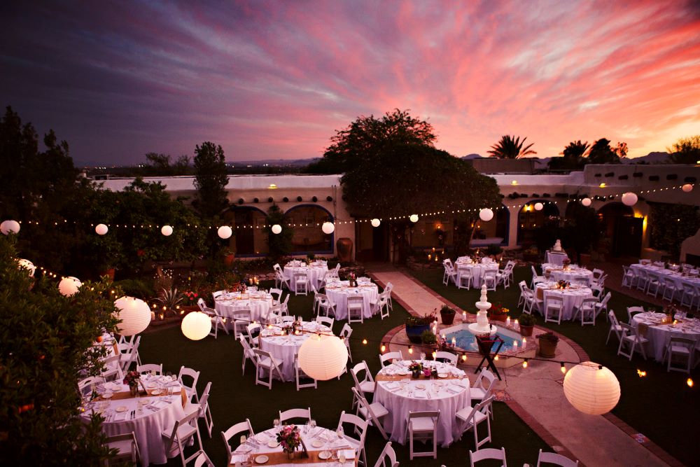 Hacienda del Sol outdoor event, Tucson