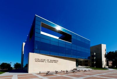 Halls Hall Exterior West