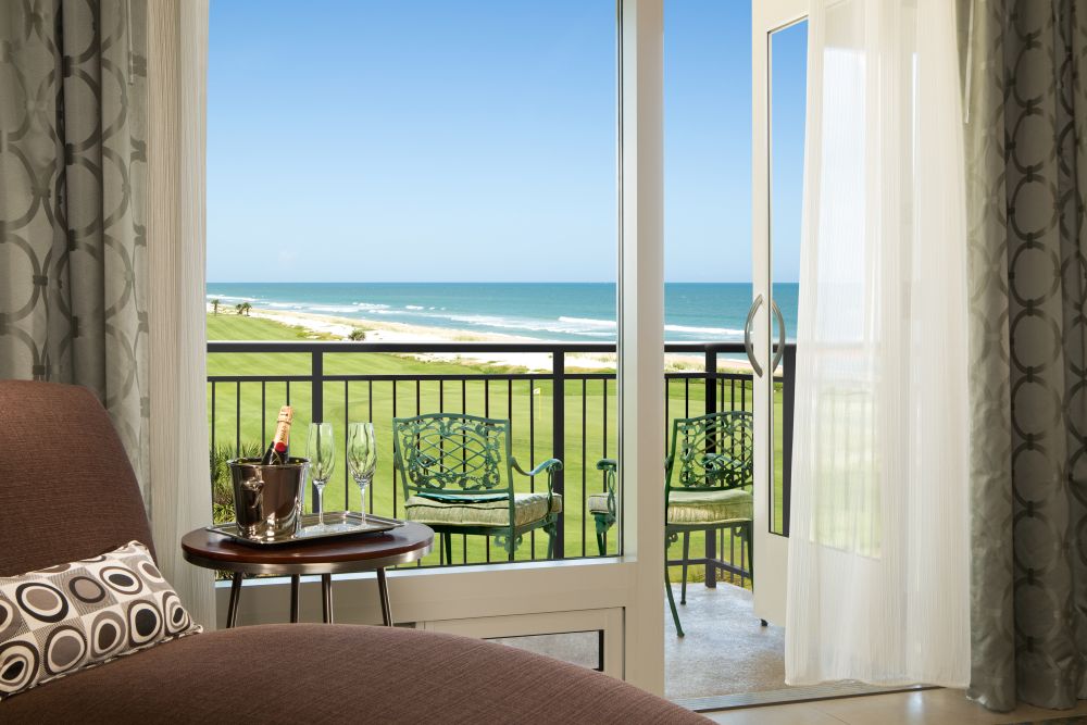 Hammock Beach Lodge standard guestroom balcony