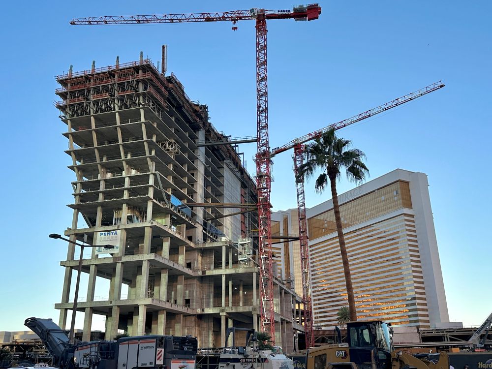 Hard Rock Las Vegas Construction. 