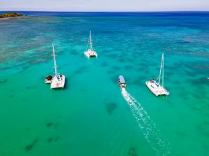 Hilton Waikoloa Abay Catamaran.