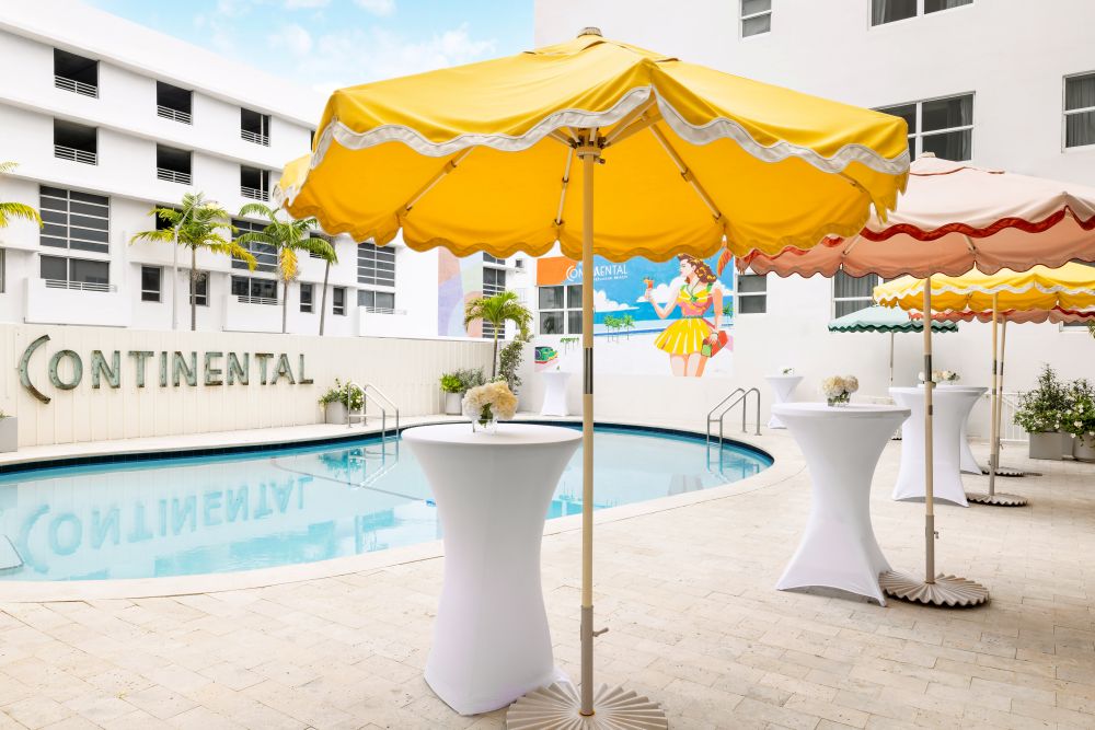 Hotel Continental in Miami Beach.