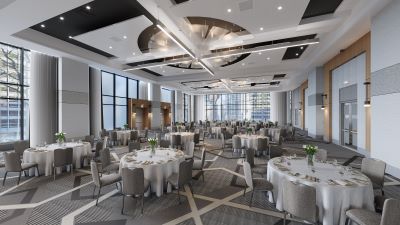 Hyatt Regency Chicago Crystal Ballroom Rendering