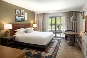 Hyatt Regency Hill Country Resort and Spa king guest room