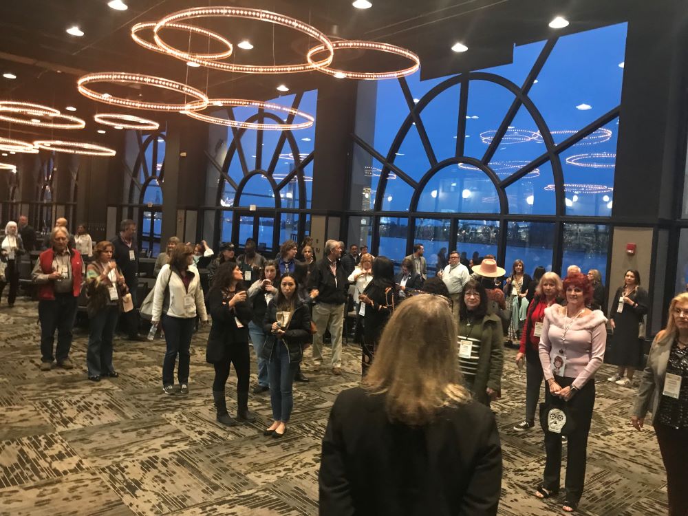 Hyatt Regency Savannah Haborside Ballroom during Meetings Today LIVE! South Savannah tour.