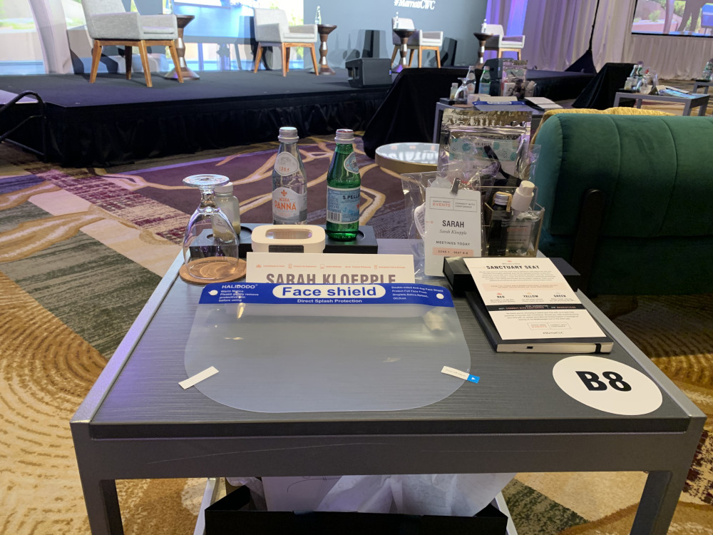 PPE at Marriott Connect With Confidence event