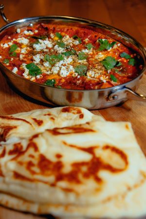 Green Chile Shakshuka