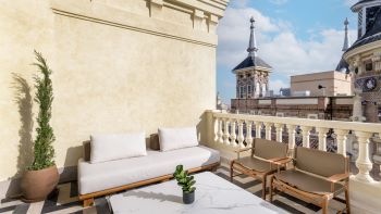 JW Marriott Hotel Madrid Guest Room Terrace