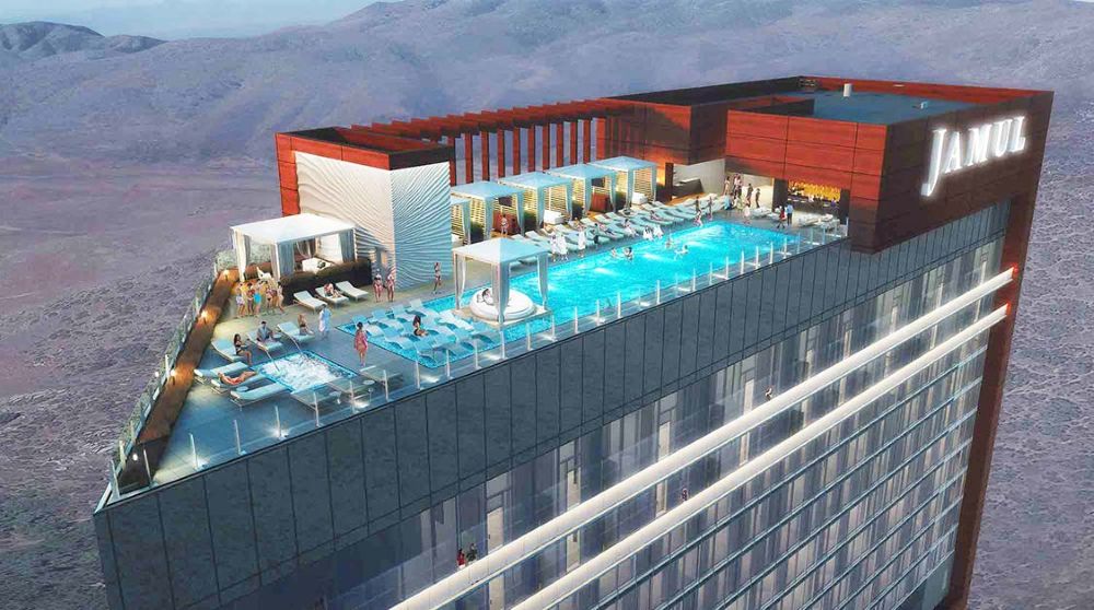 Jamul rooftop pool