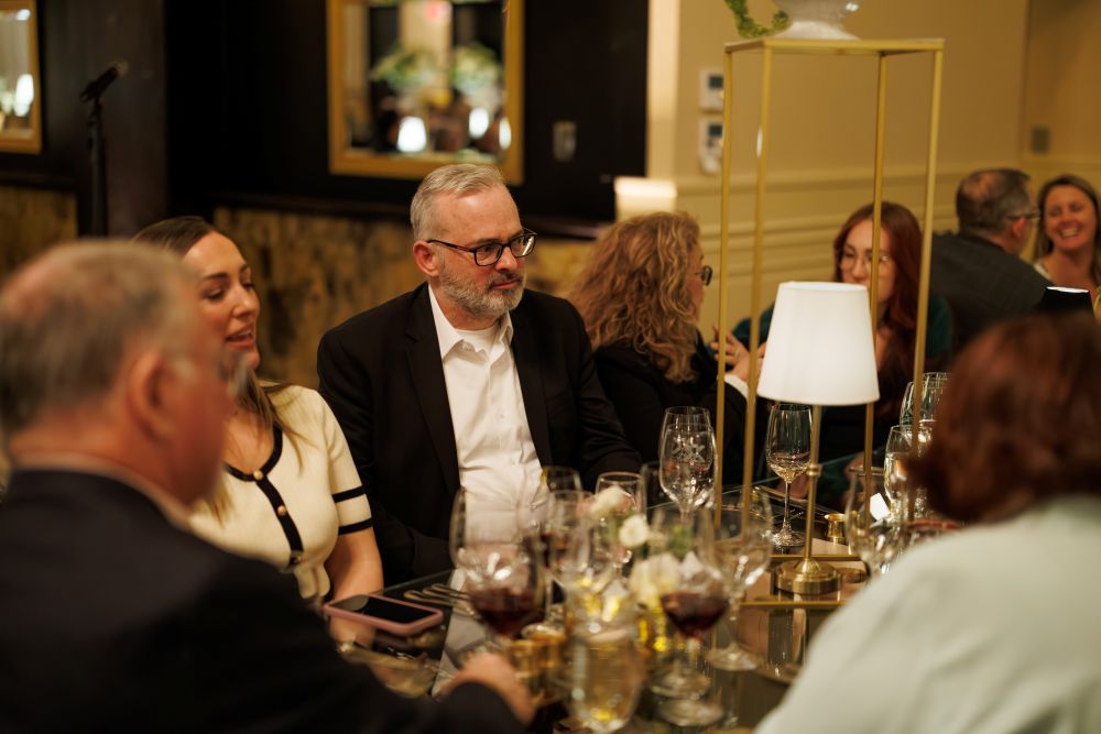 Jeff Heilman at Vintner's Dinner 