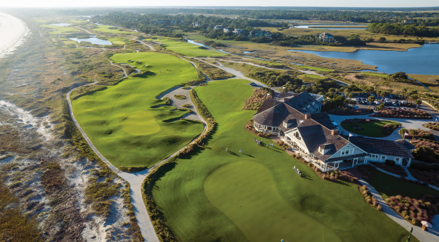 aerial view of Kiawah Resort