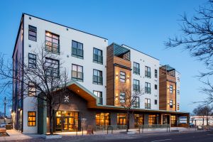 Kinship Landing hotel, Colorado Springs, Colorado.