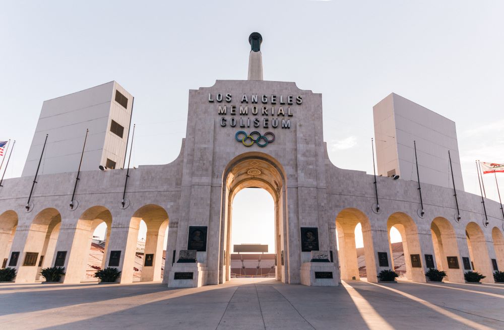 Los Angeles Memorial Coliseum.