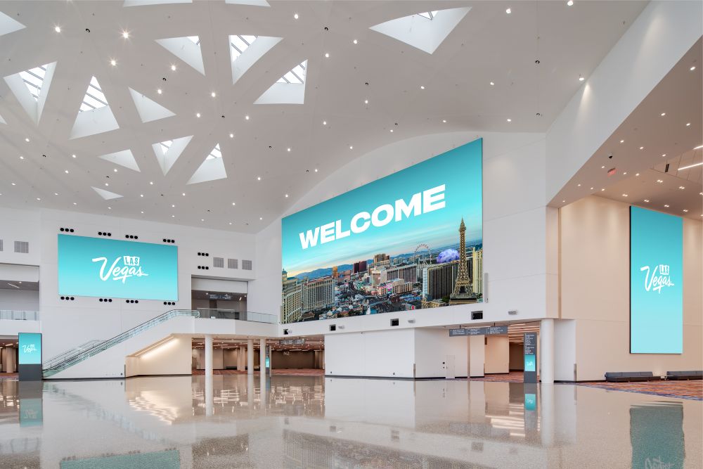 LVCC Grand Lobby interior facing 