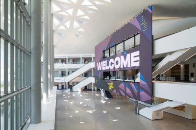 LVCC West Hall lobby.