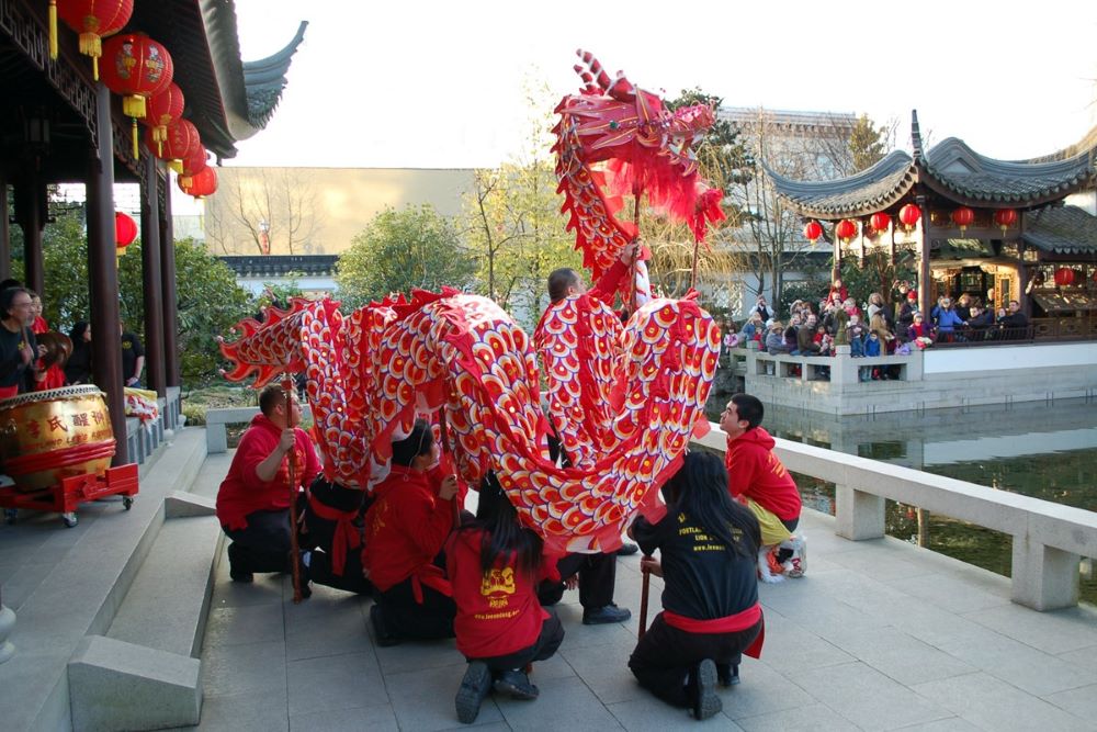 Photo of Lan Su Chinese Garden, Portland, Oregon.