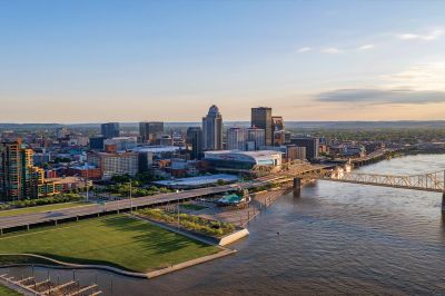 Louisville Skyline Waterfront Park