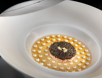 MGM Grand Joël Robuchon Le Caviar Impérial. Credit: Cashman Photography